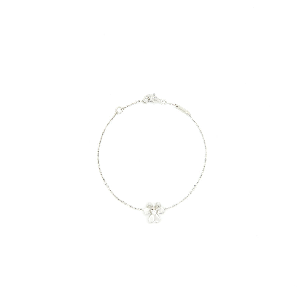 VAN CLEEF ARPELS FRIVOLE BRACELET WHITE GOLD WITH DAIMOND