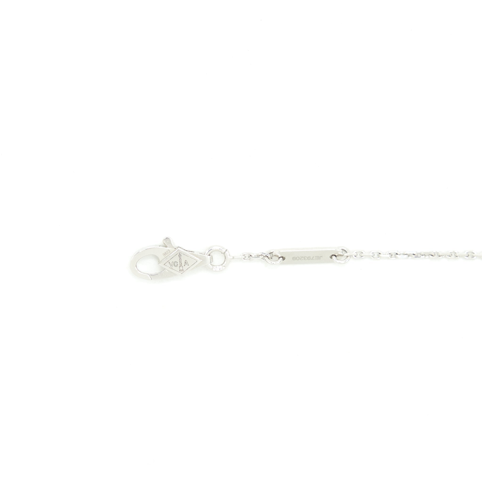 VAN CLEEF ARPELS FRIVOLE BRACELET WHITE GOLD WITH DAIMOND