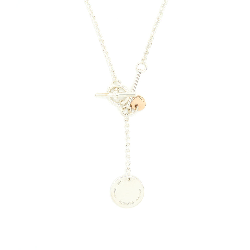 HERMES EX LIBRIS PM NECKLACE SHW