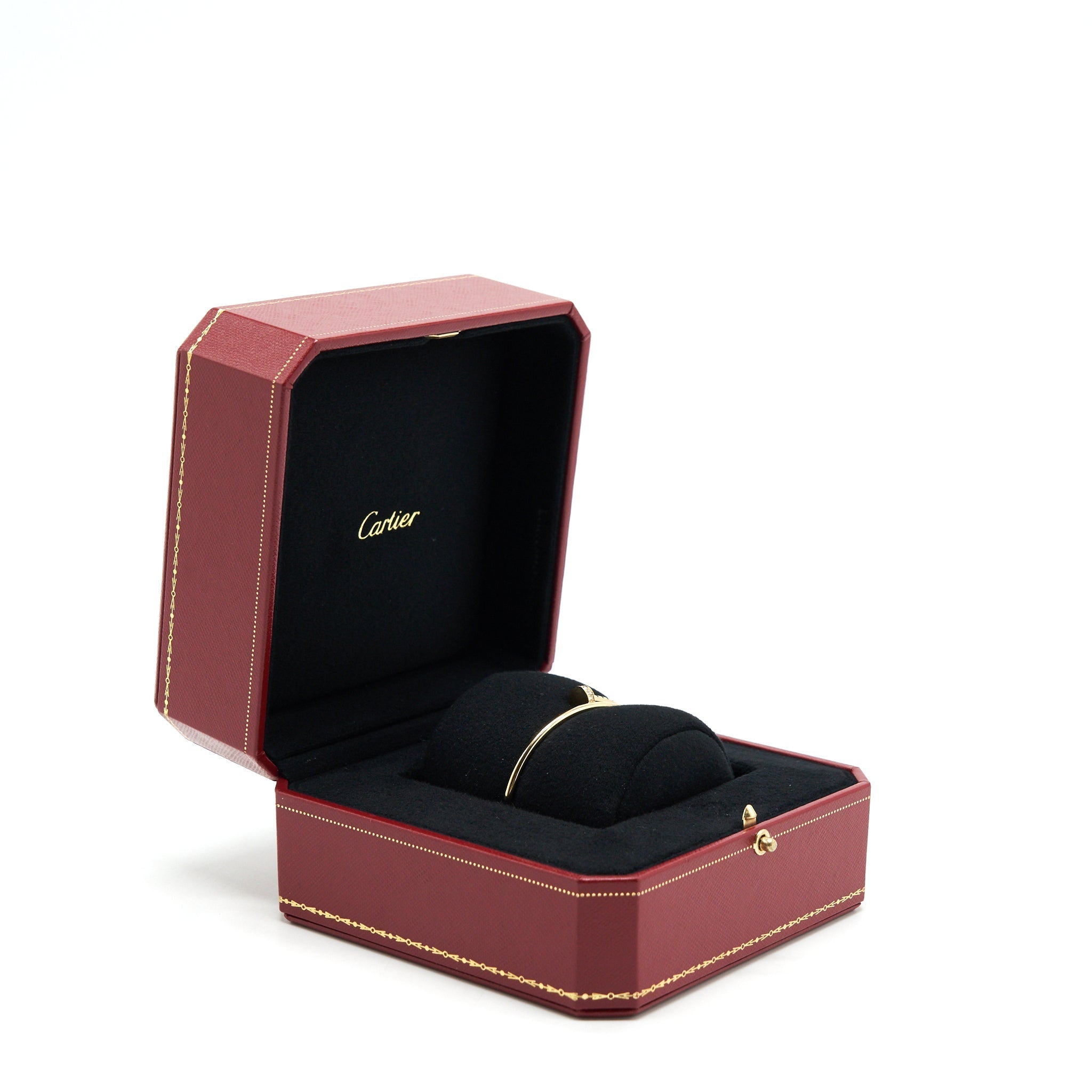 CARTIER JUSTE UN CLOU BRACELET SM YELLOW GOLD WITH DIAMONDS