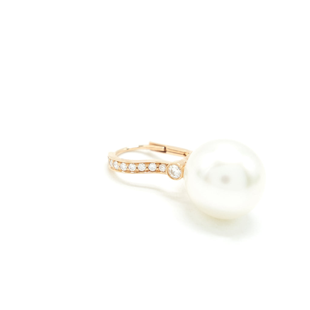 TIFFANY SOUTH SEA NOBLE PEARL EARRINGS