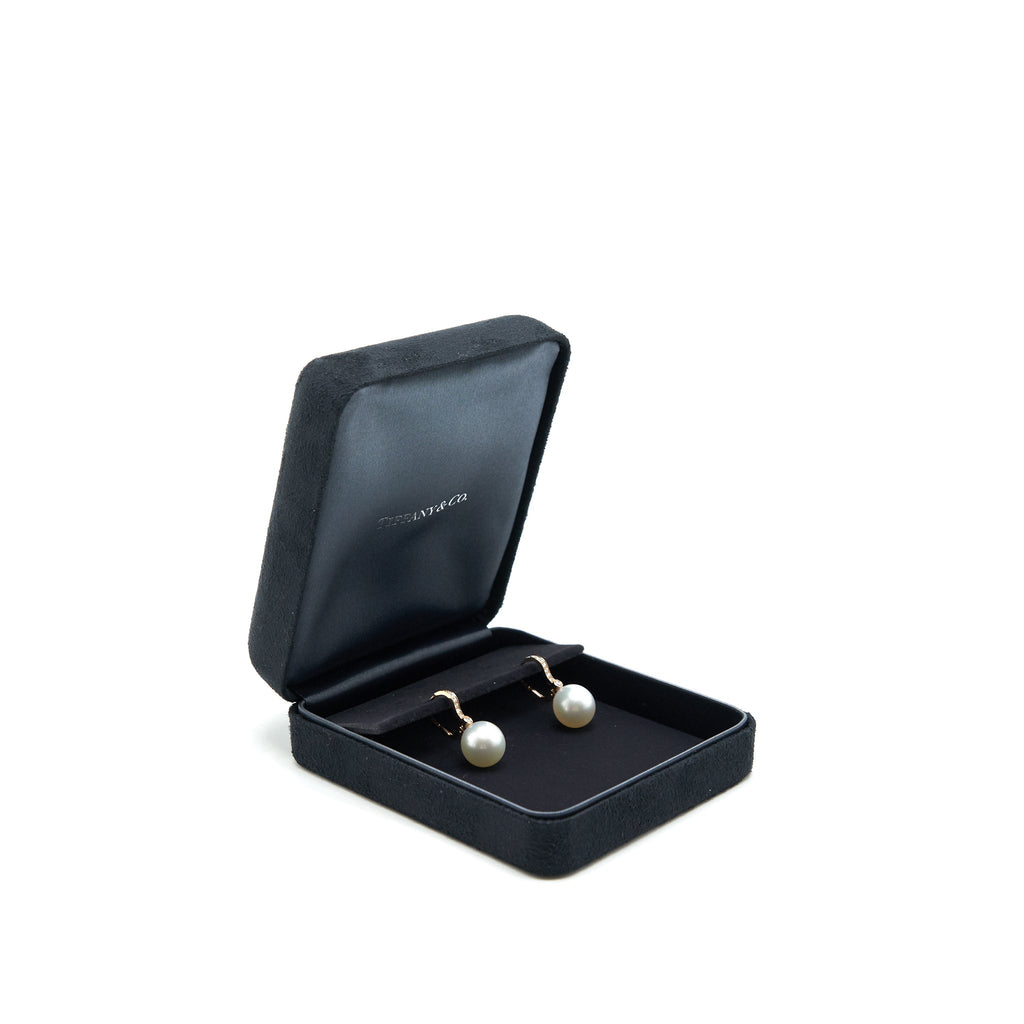 TIFFANY SOUTH SEA NOBLE PEARL EARRINGS