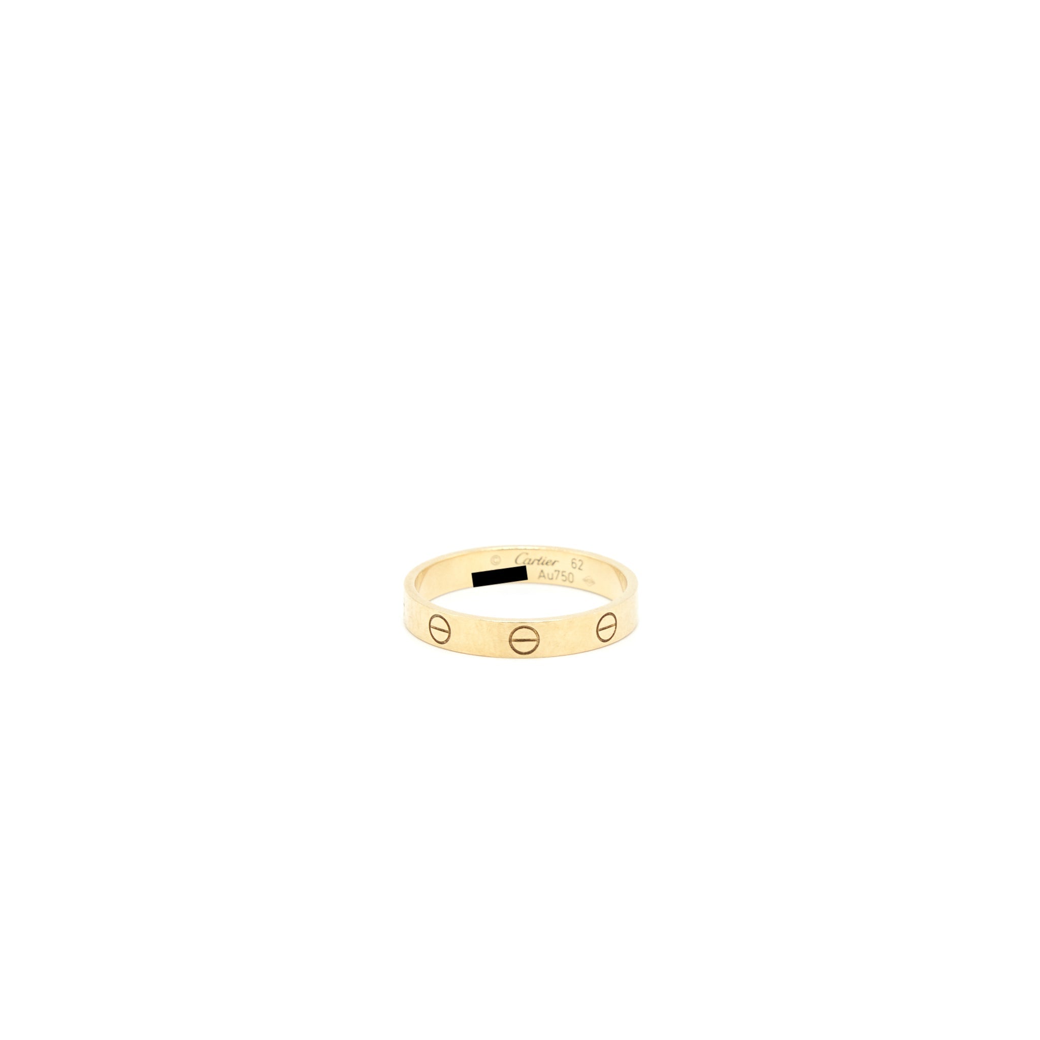CARTIER LOVE WEDDING BAND YELLOW GOLD