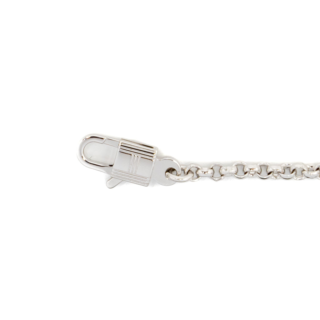 HERMES KELLY CLOCHETTE BRACELET WHITE GOLD / DIAMONDS