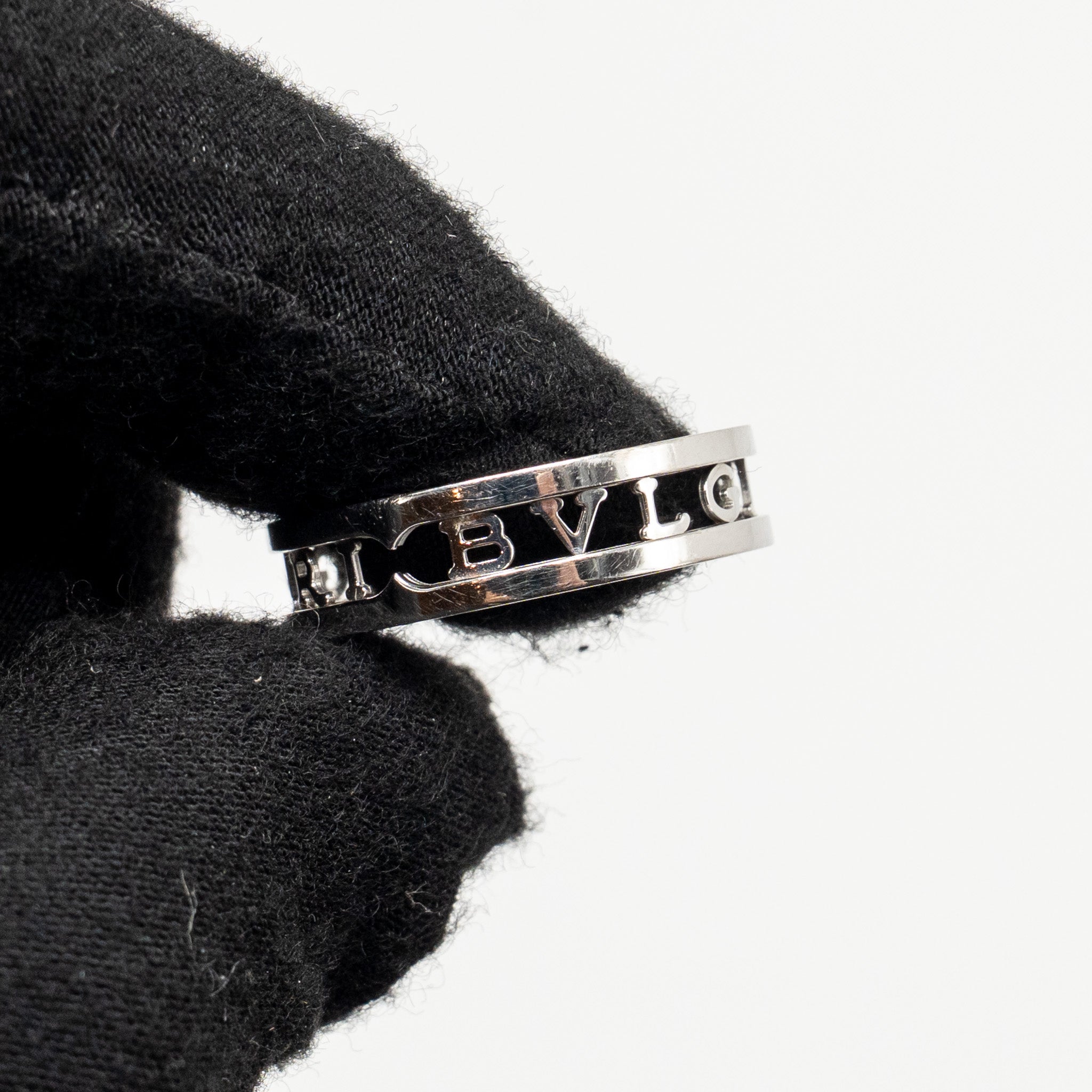 BVLGARI B.ZERO1 RING WHITE GOLD