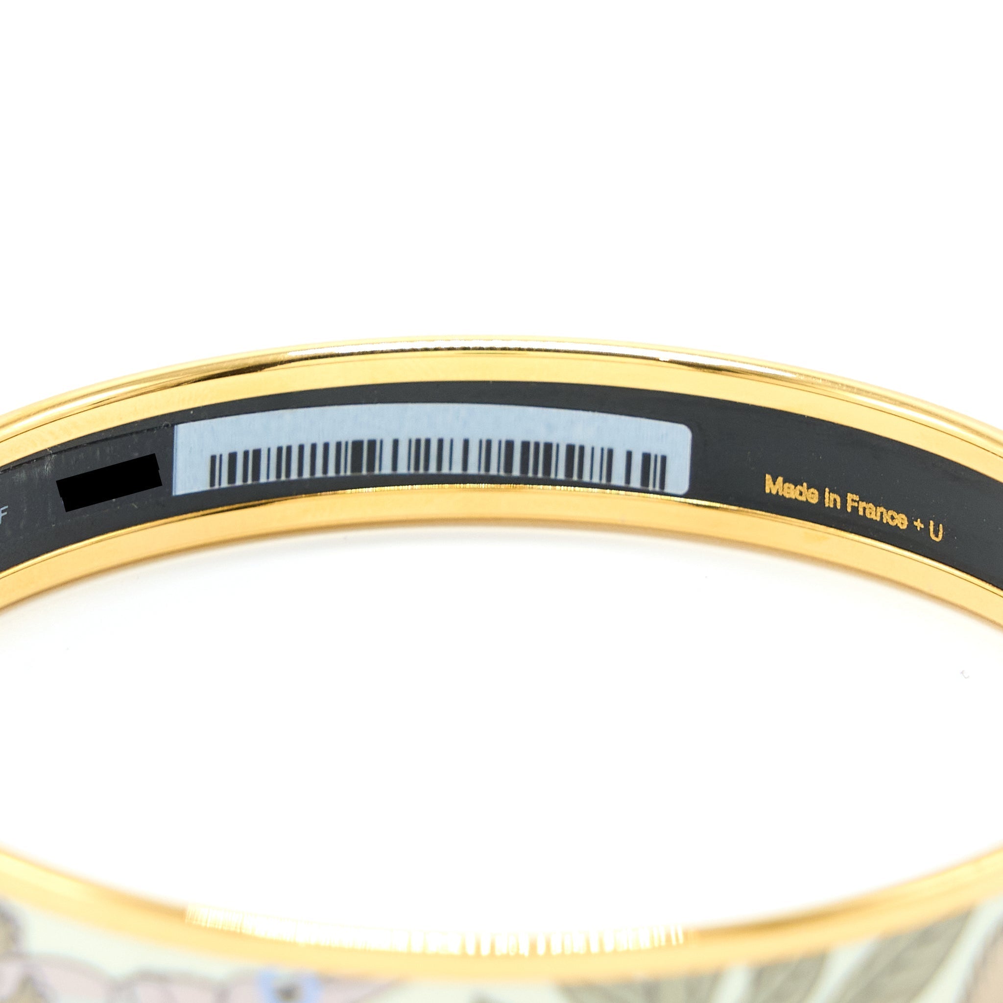 HERMES TEA FOR TWO BANGLE MULTICOLOUR GHW