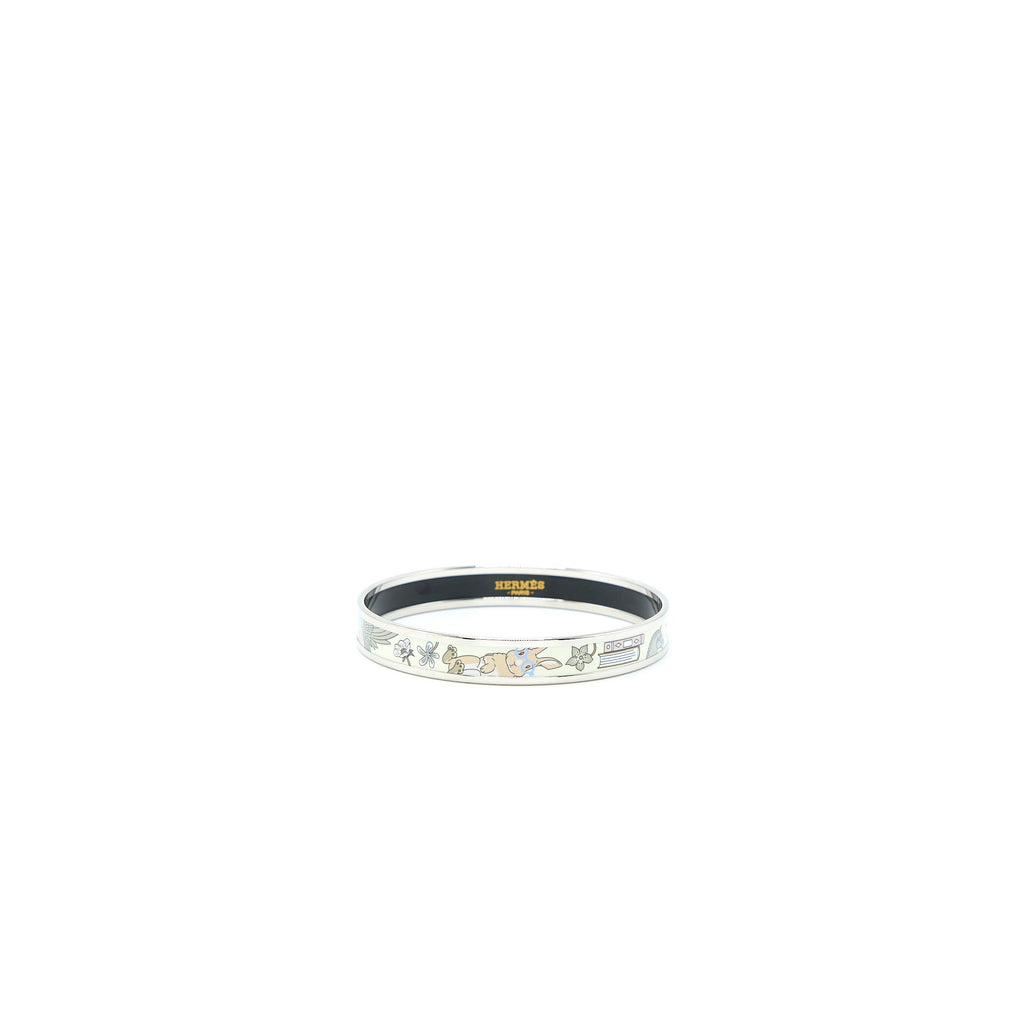 HERMES TEA FOR TWO BANGLE MULTICOLOUR SHW