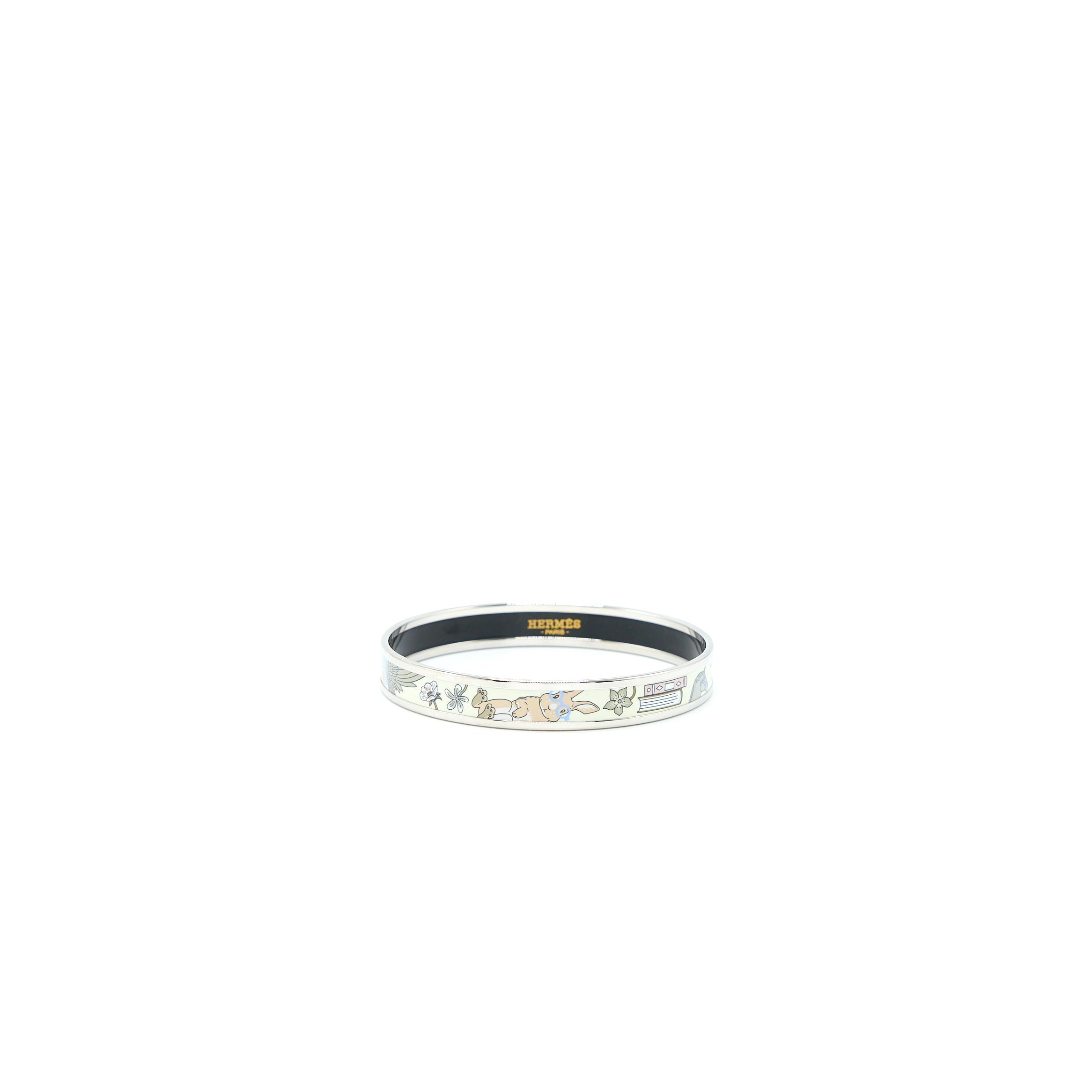 HERMES TEA FOR TWO BANGLE MULTICOLOUR SHW