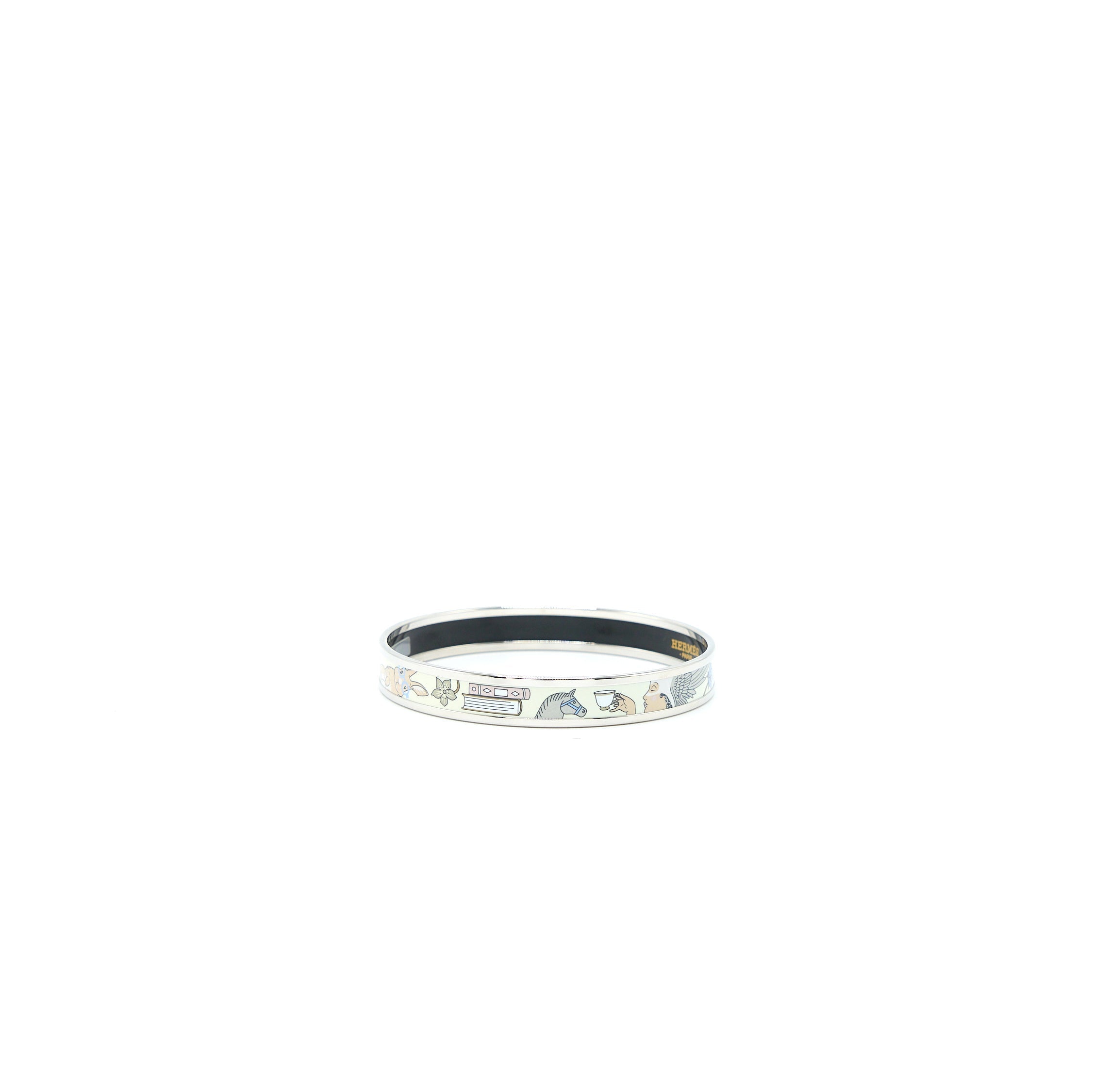 HERMES TEA FOR TWO BANGLE MULTICOLOUR SHW