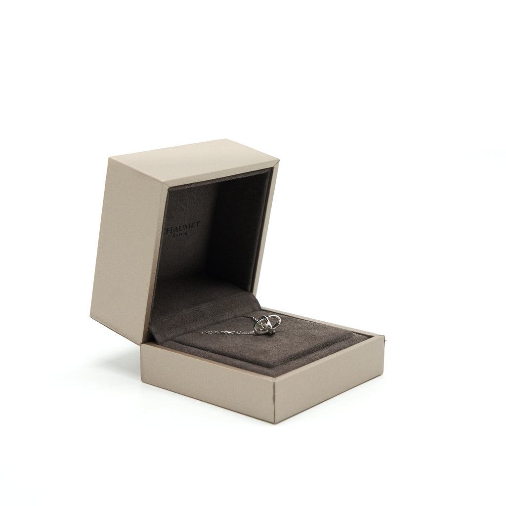 CHAUMET JEUX DE LIENS 18K WHITE GOLD WITH DIAMONDS