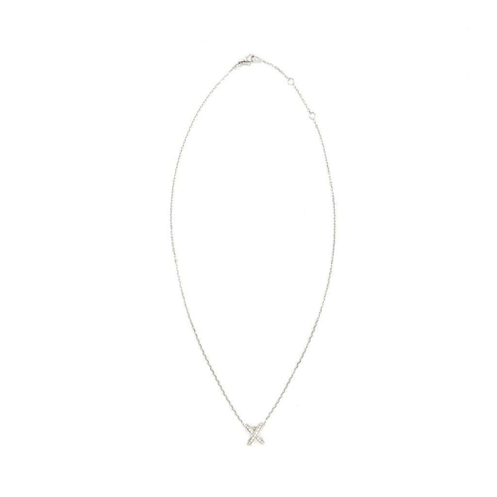 CHAUMET JEUX DE LIENS 18K WHITE GOLD WITH DIAMONDS