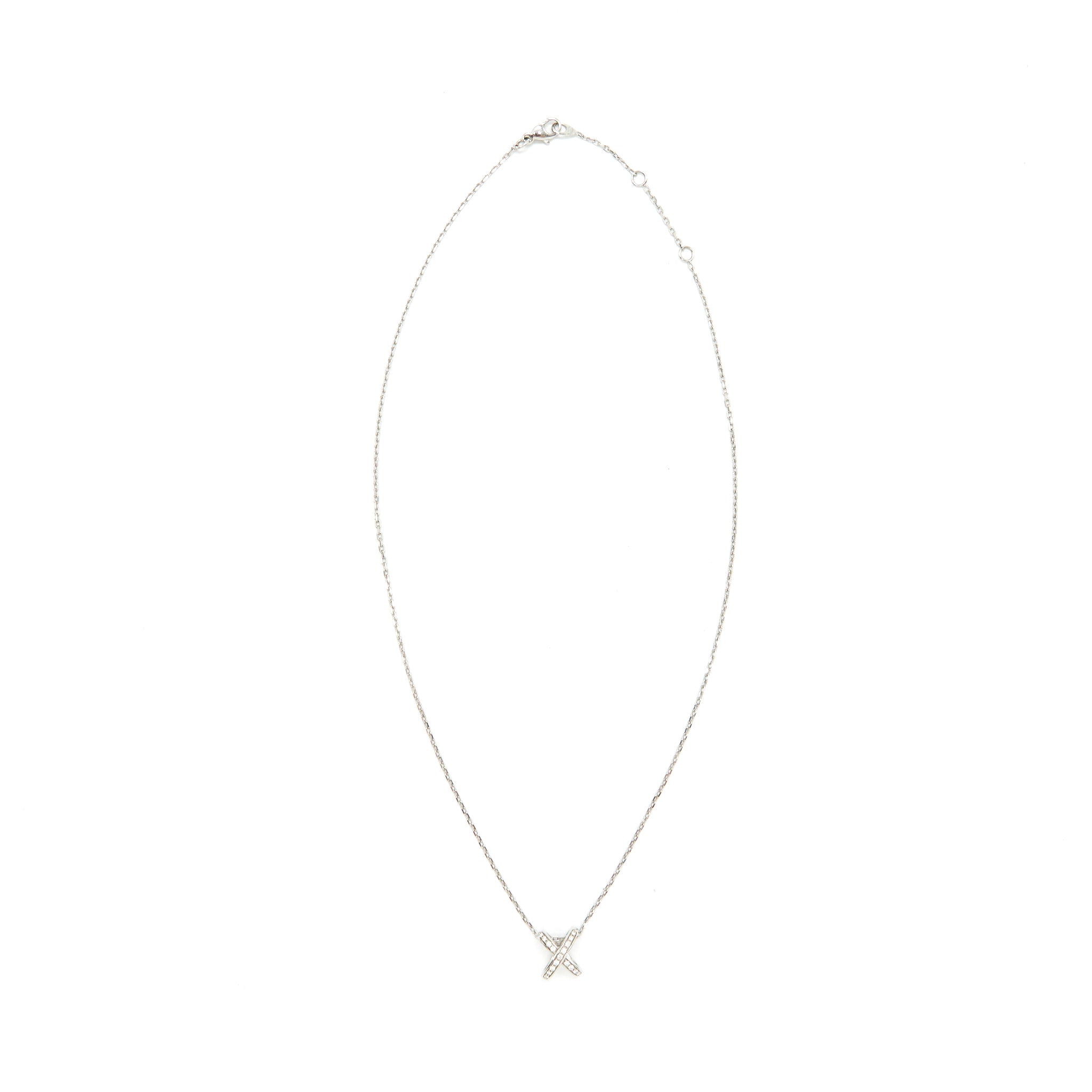 CHAUMET JEUX DE LIENS 18K WHITE GOLD WITH DIAMONDS