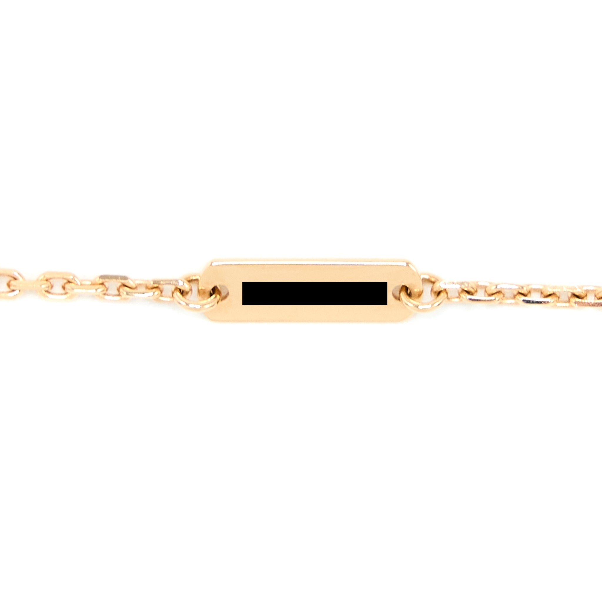 VAN CLEEF & ARPELS VINTAGE ALHAMBRA PENDANT GREY-MOTHER-OF-PEARL ROSE GOLD