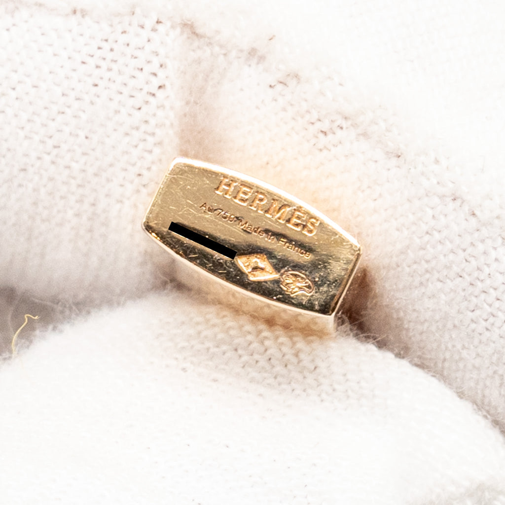 HERMES AMULETTES CADENAS PENDANT ROSE GOLD, DIAMONDS