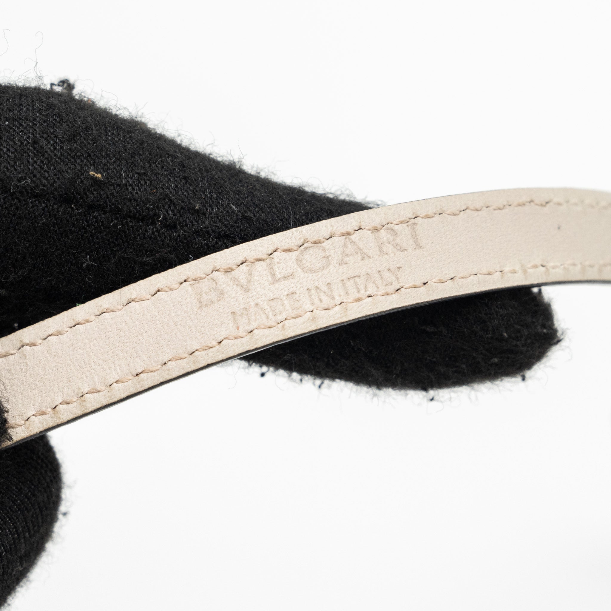 BVLGARI SERPENTI FOREVER BRACELET LEATHER RED LGHW
