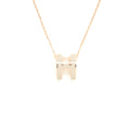 HERMES POP H NECKLACE MARRON GLACE RGHW