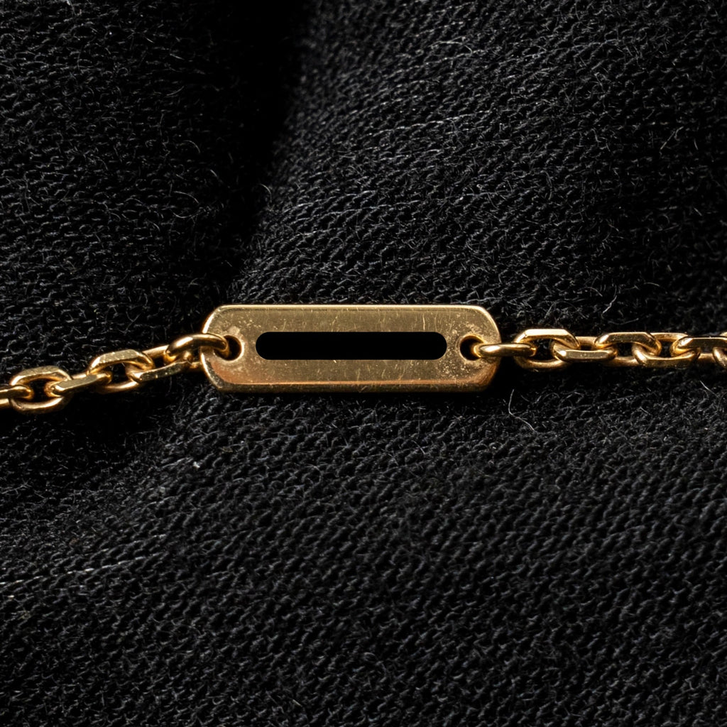 VAN CLEEF & ARPELS FRIVOLE PENDANT YELLOW GOLD DIAMONDS