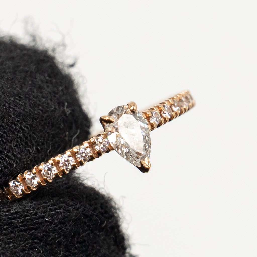 CARTIER ETINCELLE DE CARTIER RING ROSE GOLD DIAMONDS