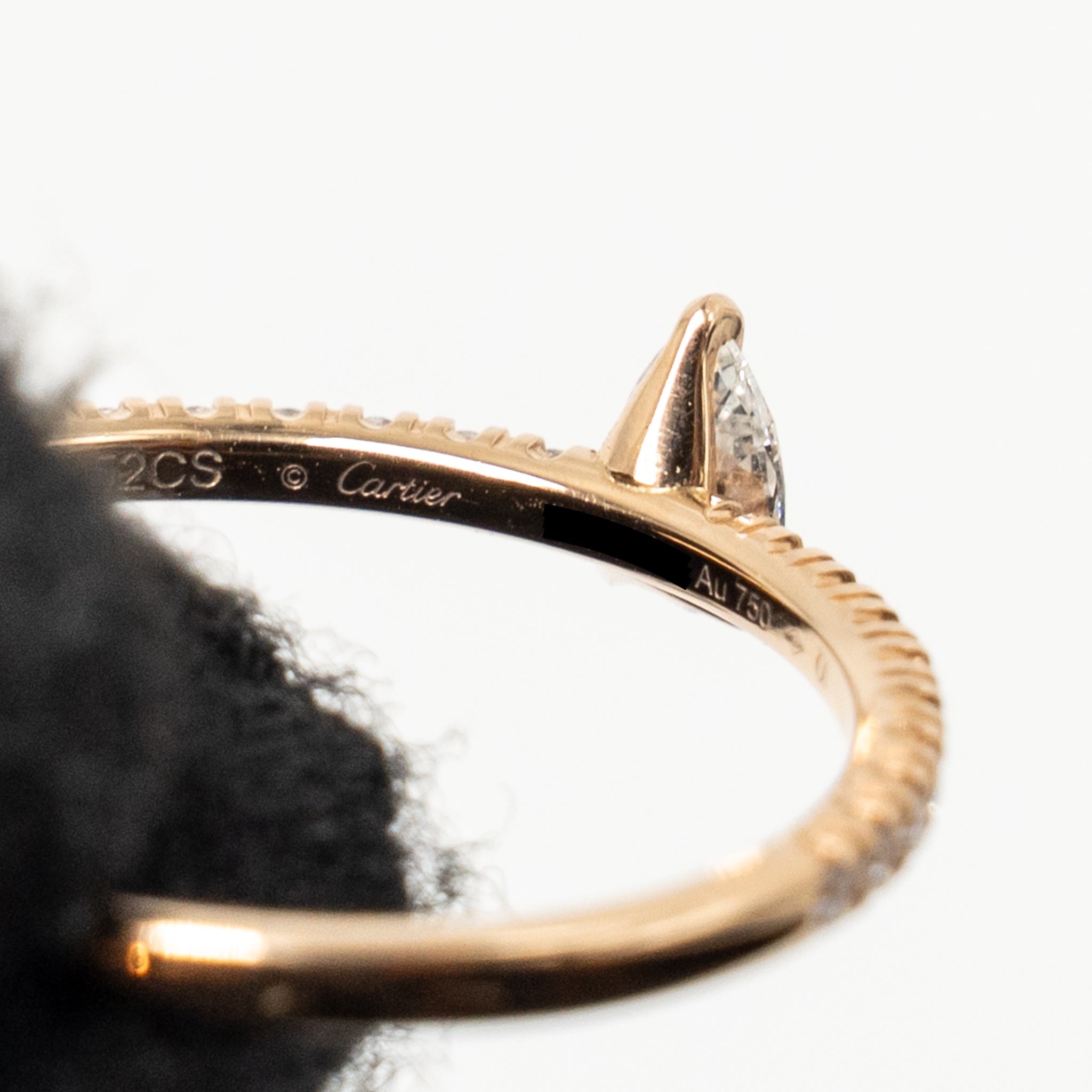 CARTIER ETINCELLE DE CARTIER RING ROSE GOLD DIAMONDS