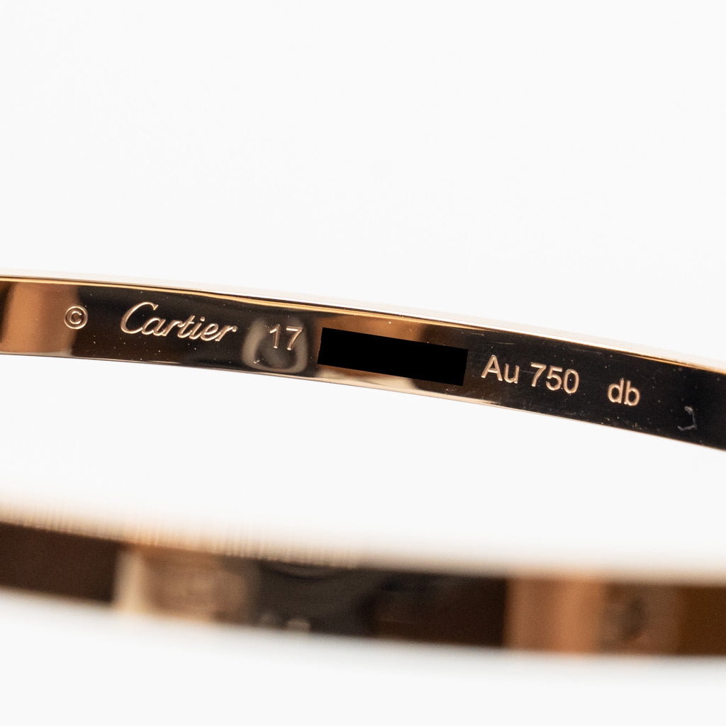 CARTIER LOVE BRACELET ROSE GOLD