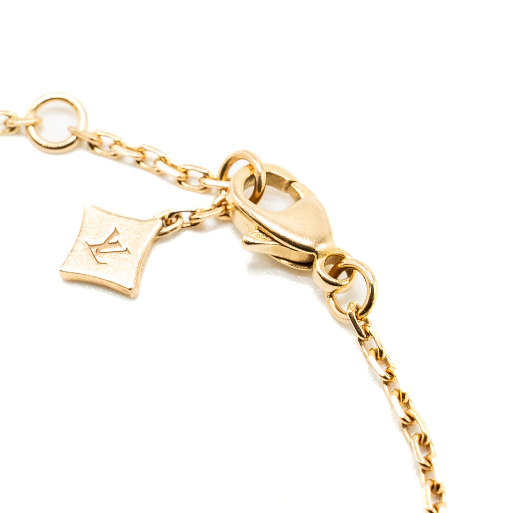 LOUIS VUITTON STAR BLOSSOM BRACELET PINK GOLD/DIAMONDS