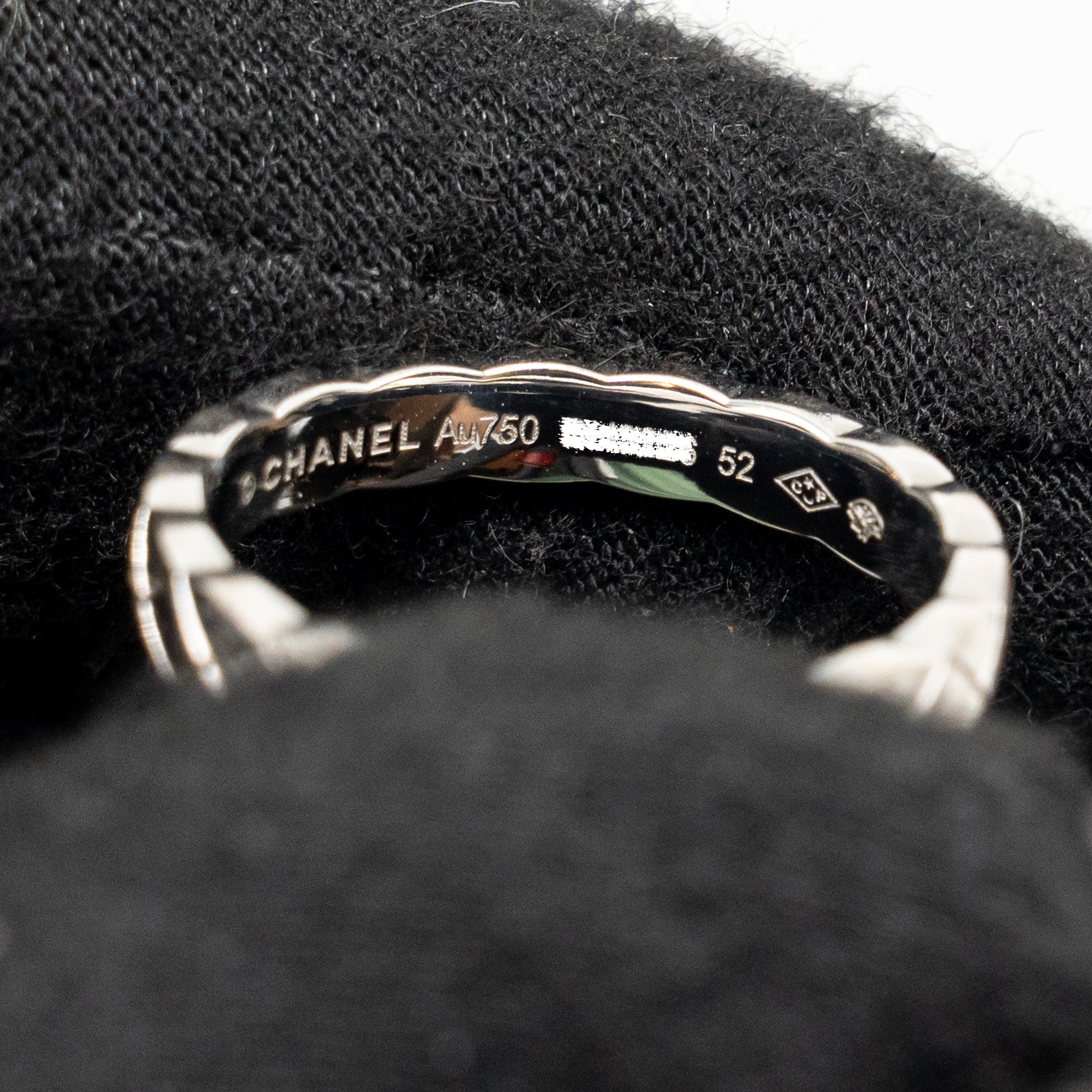 CHANEL COCO CRUSH RING MINI VERSION 18K WHITE GOLD