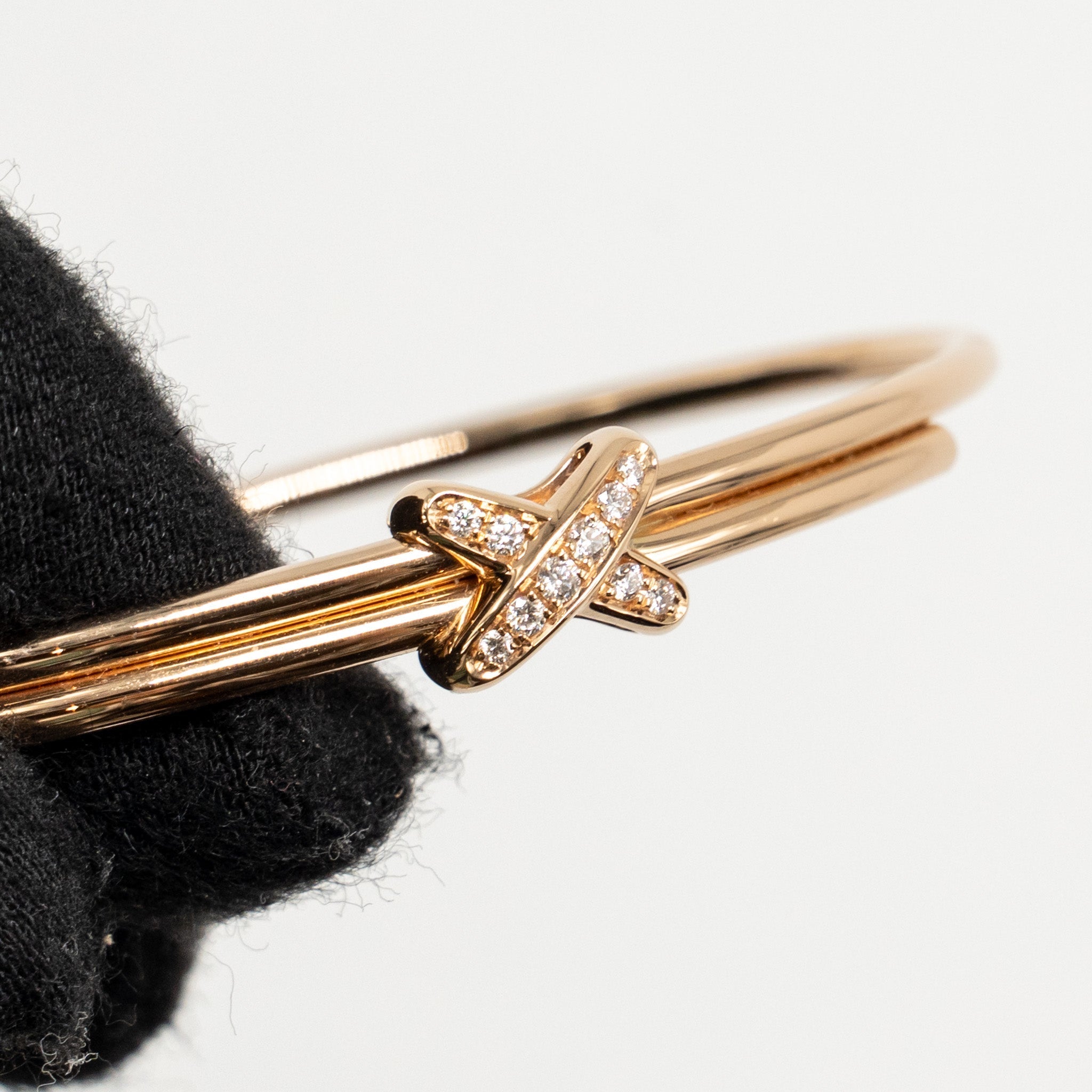 CHAUMET JEUX DE LIENS BRACELET ROSE GOLD/DIAMONDS
