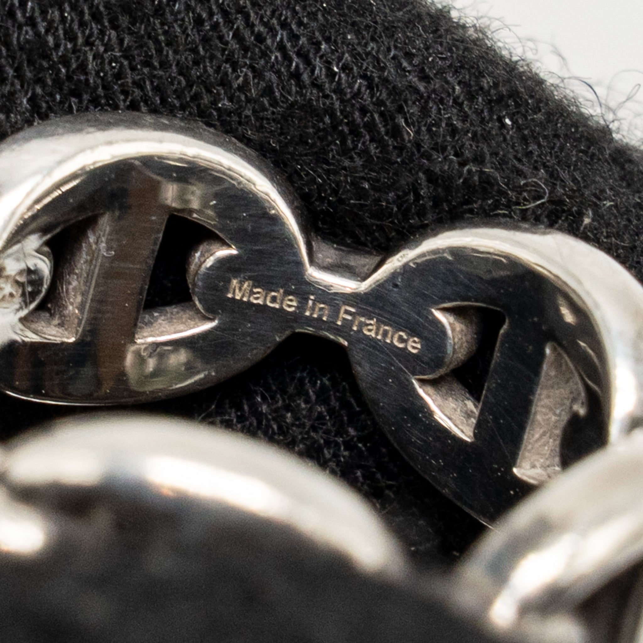 HERMES CHAINE D’ANCRE ENCHAINEE RING STERLING SILVER