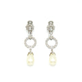 MIU MIU LONG PEARL EAR-CLIPS