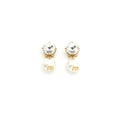 MIU MIU PEARL EAR-CLIPS
