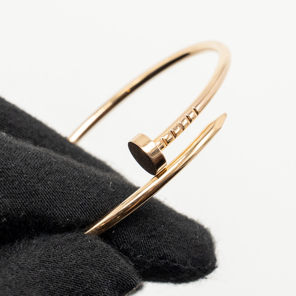 CARTIER JUSTE UN CLOU BRACELET ROSE GOLD