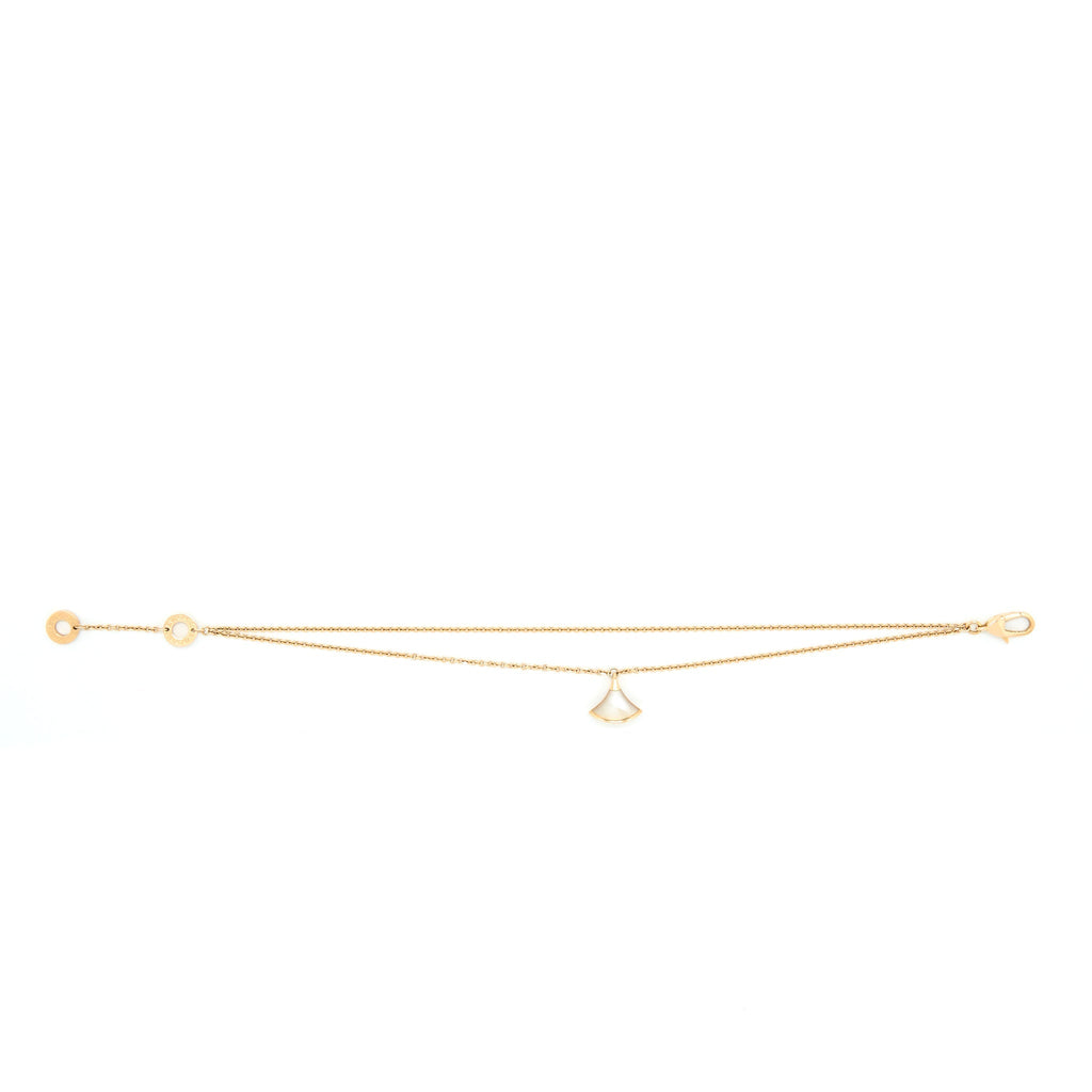 BVLGARI DIVA’S DREAM BRACELET ROSE GOLD WITH MOTHER OF PEARL