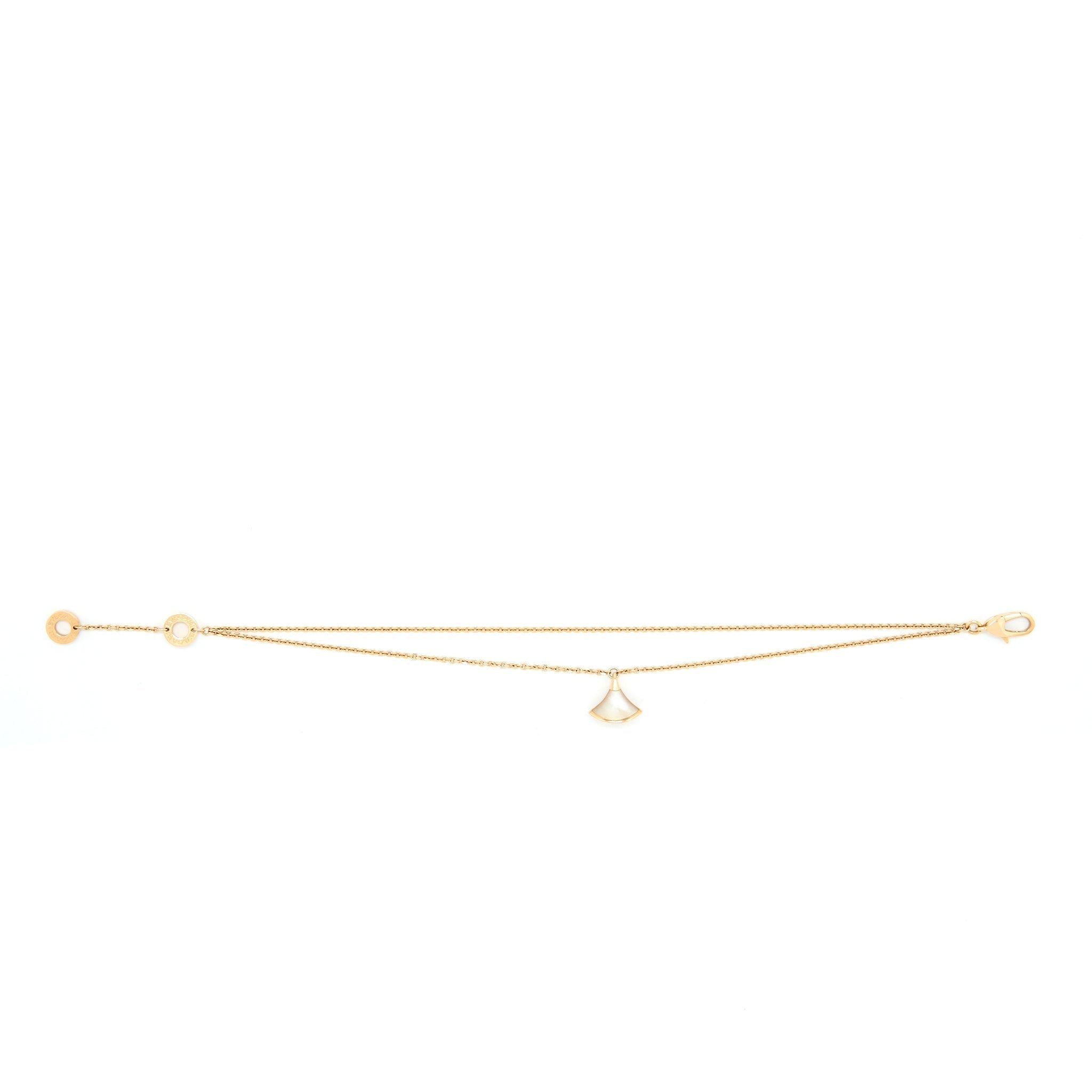 BVLGARI DIVA’S DREAM BRACELET ROSE GOLD WITH MOTHER OF PEARL