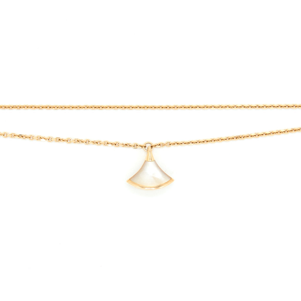 BVLGARI DIVA’S DREAM BRACELET ROSE GOLD WITH MOTHER OF PEARL