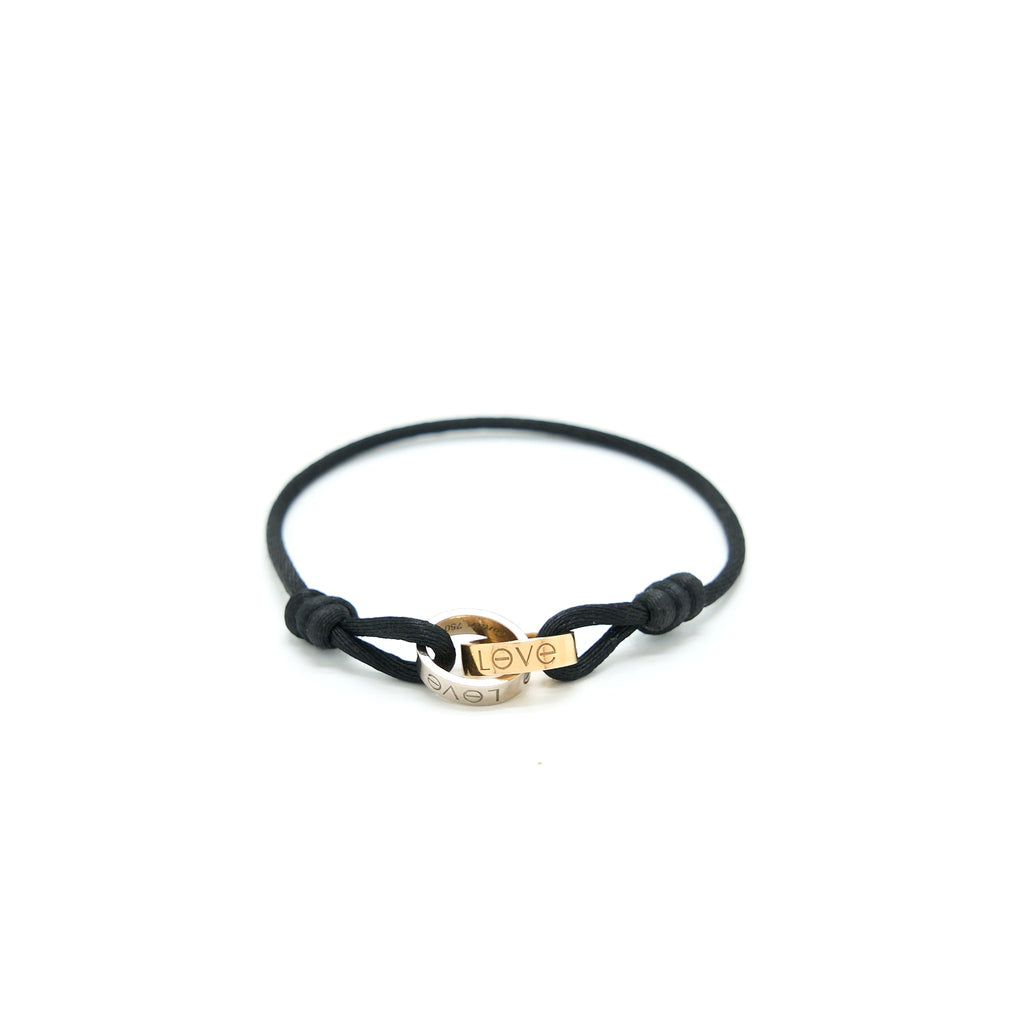 CARTIER LOVE BRACELET GOLD / WHITE GOLD