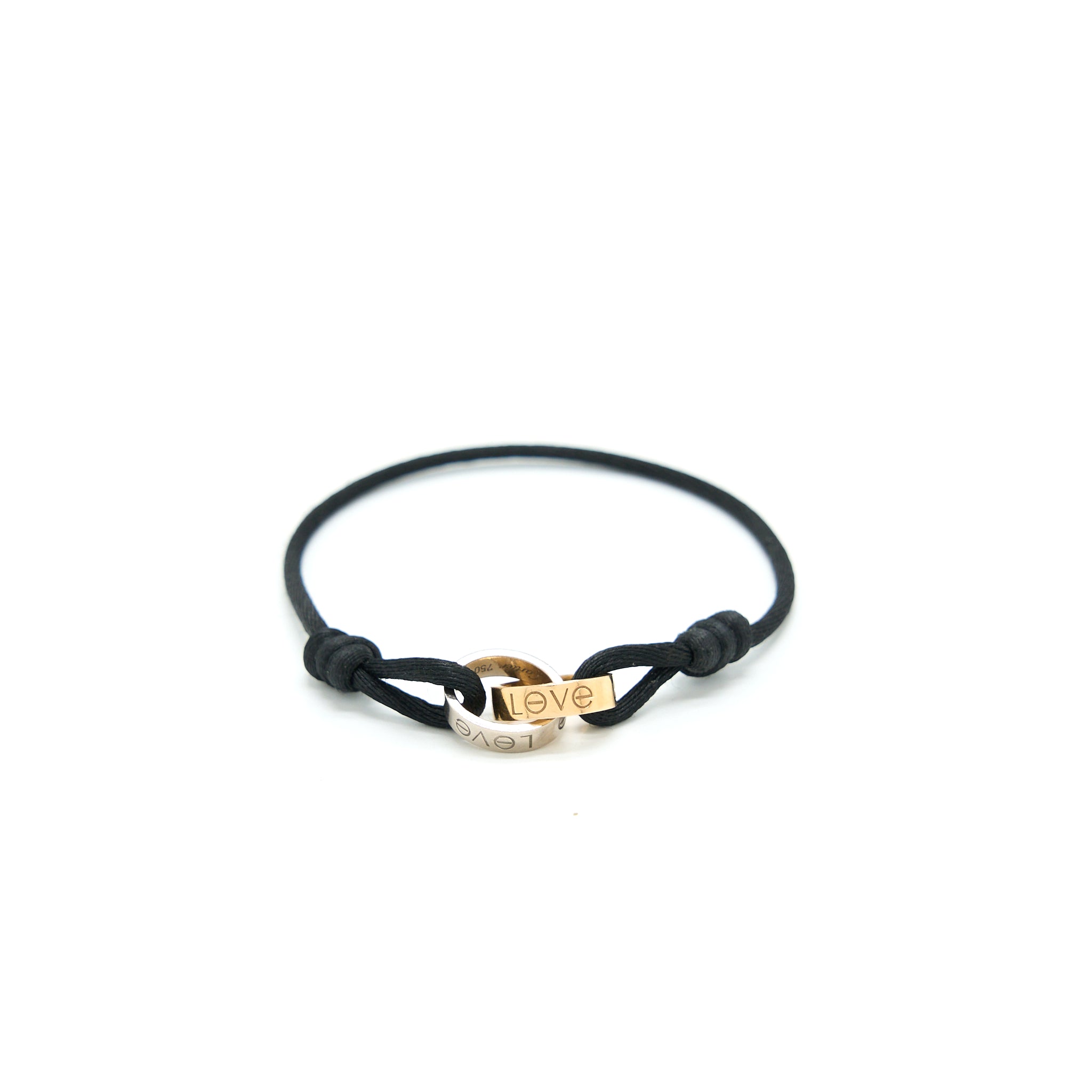 CARTIER LOVE BRACELET GOLD / WHITE GOLD