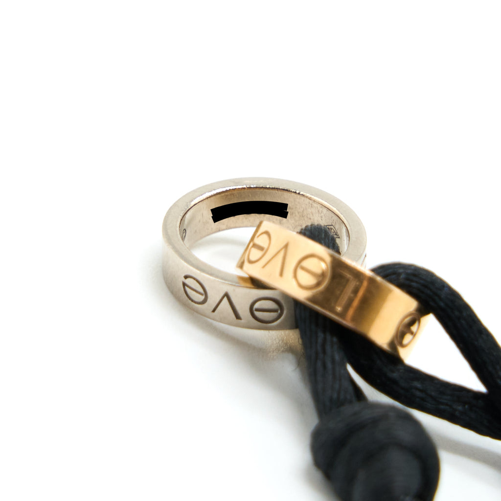 CARTIER LOVE BRACELET GOLD / WHITE GOLD