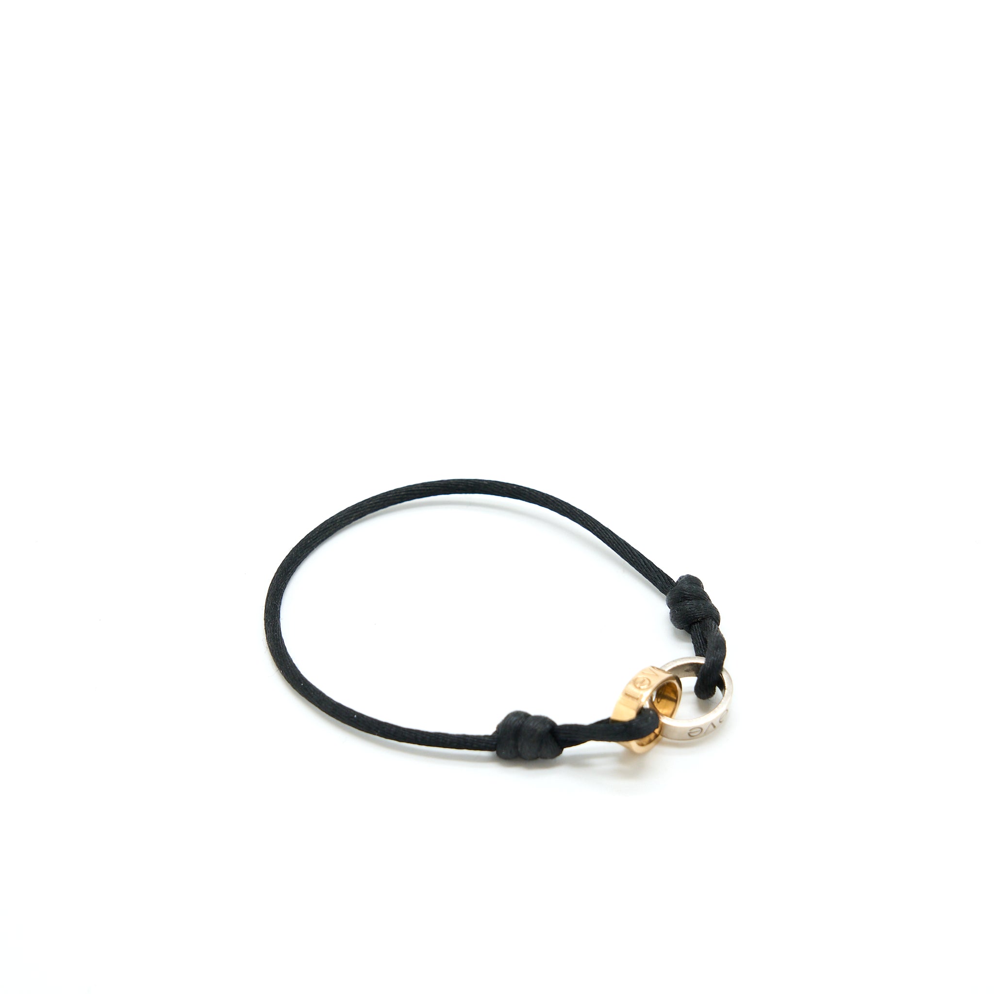 CARTIER LOVE BRACELET GOLD / WHITE GOLD