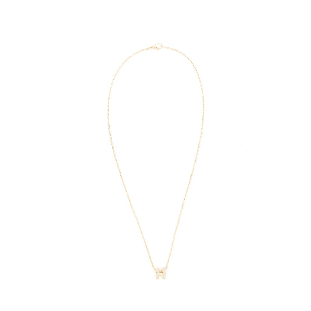 HERMES MINI POP H PENDANT MARRON GLACE RGHW