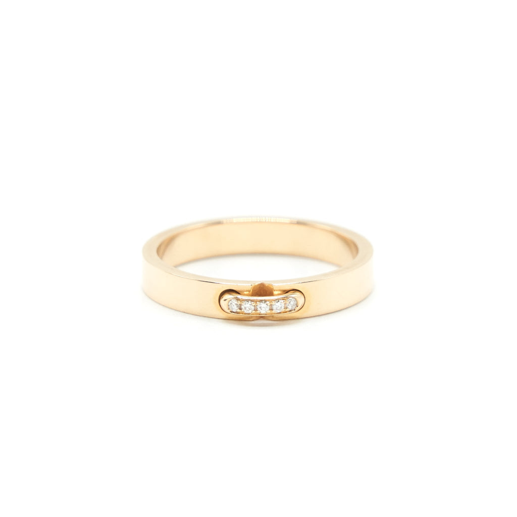 CHAUMET WEBB LIENS SIMPLE XXS PG DIA RING
