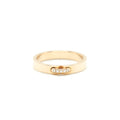 CHAUMET WEBB LIENS SIMPLE XXS PG DIA RING
