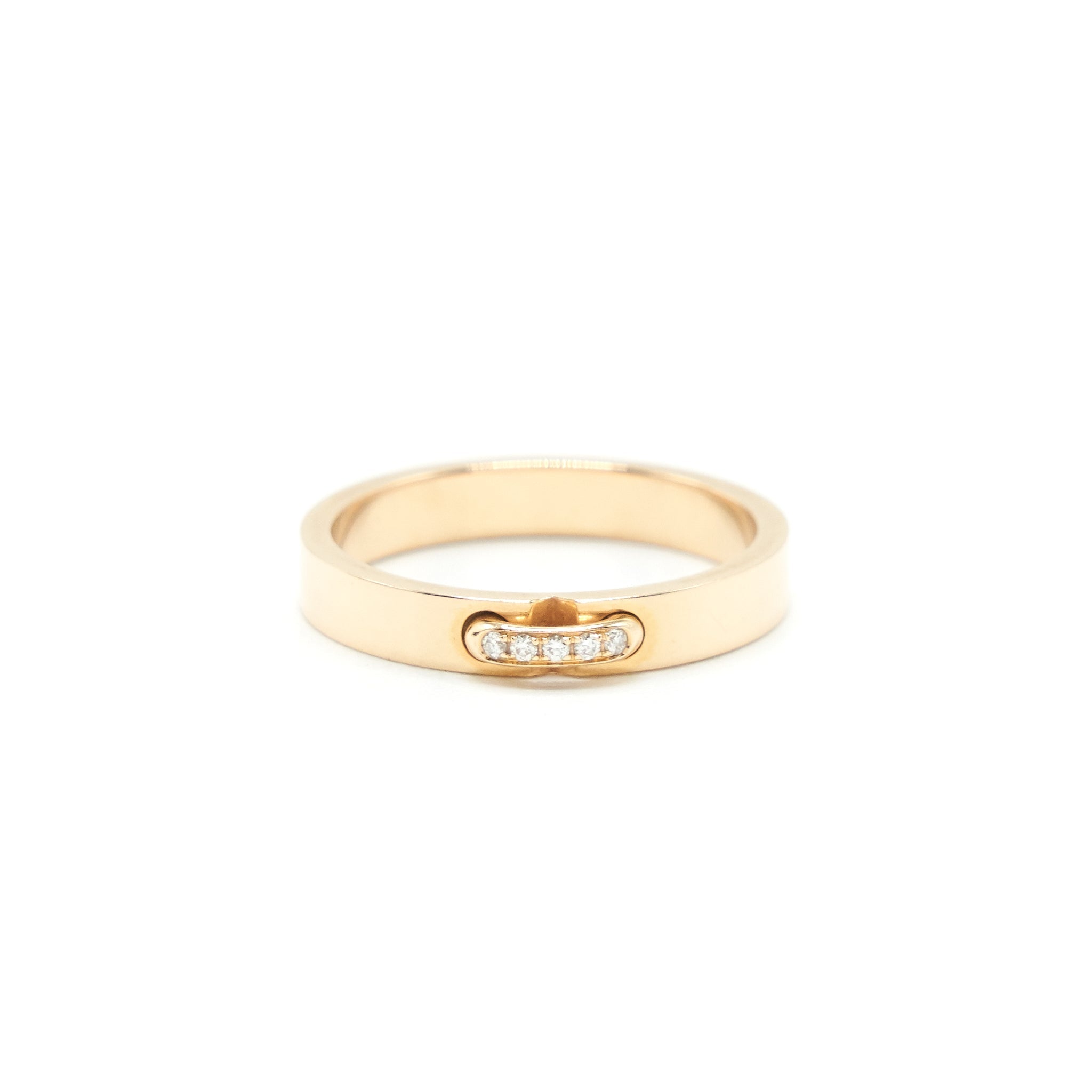 CHAUMET WEBB LIENS SIMPLE XXS PG DIA RING