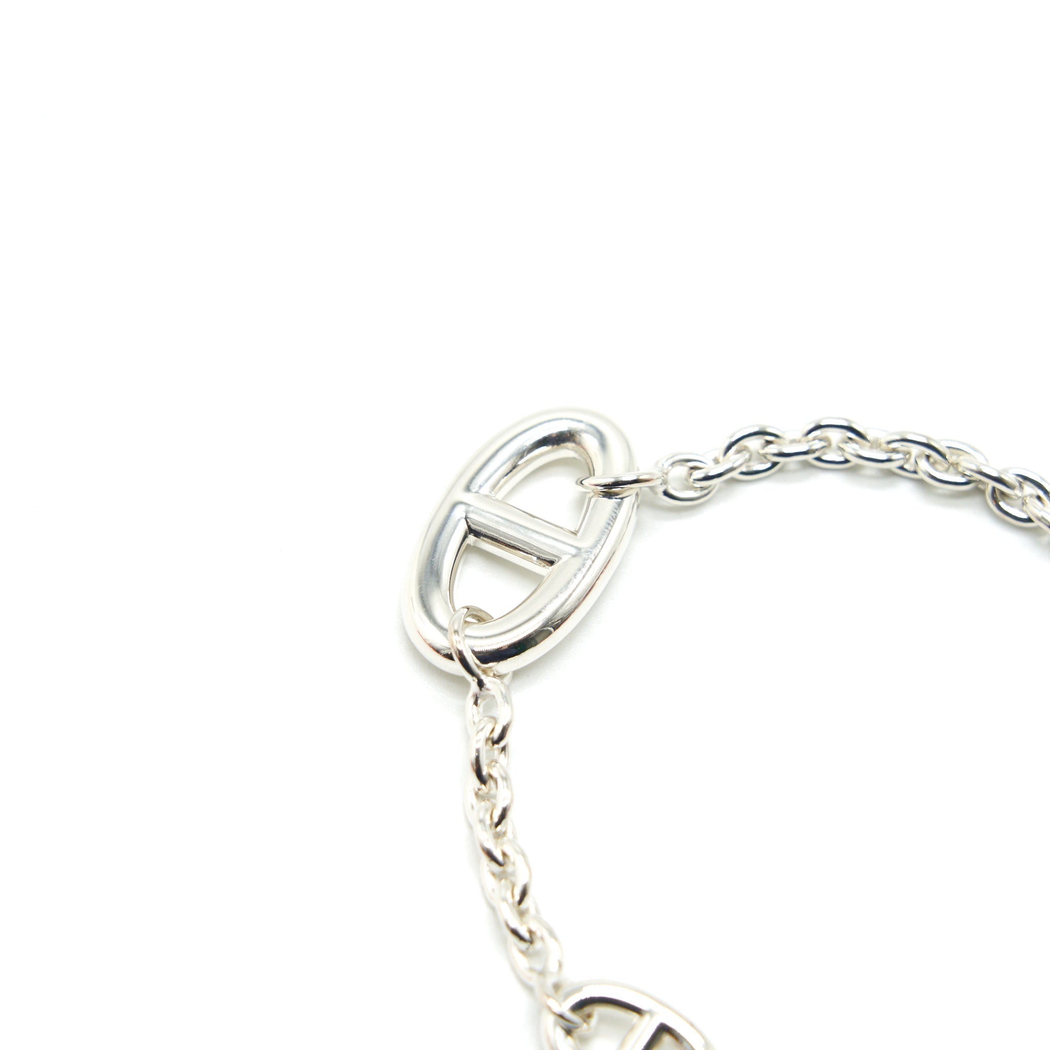 HERMES FARANDOLE BRACELET IN STERLING SILVER