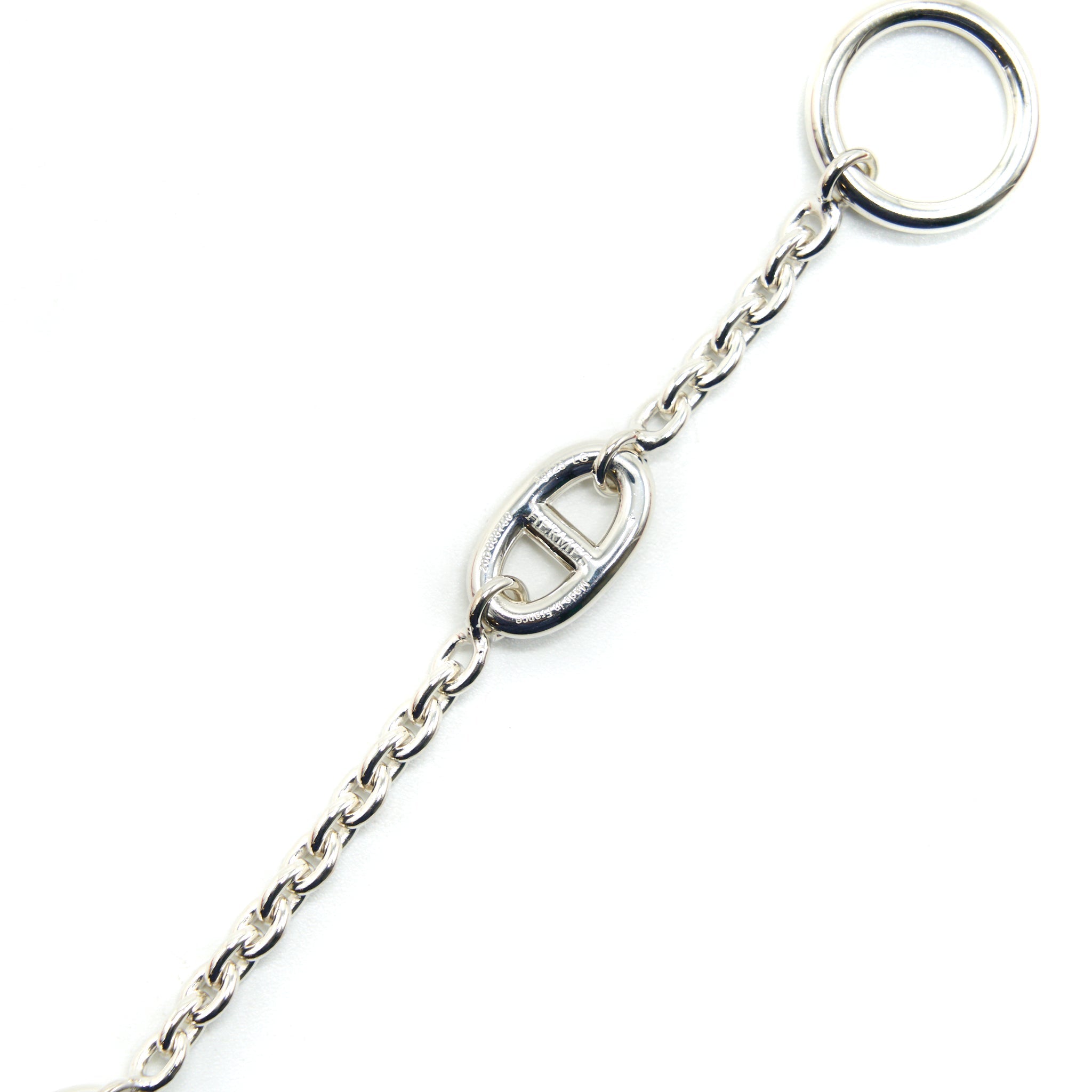 HERMES FARANDOLE BRACELET IN STERLING SILVER