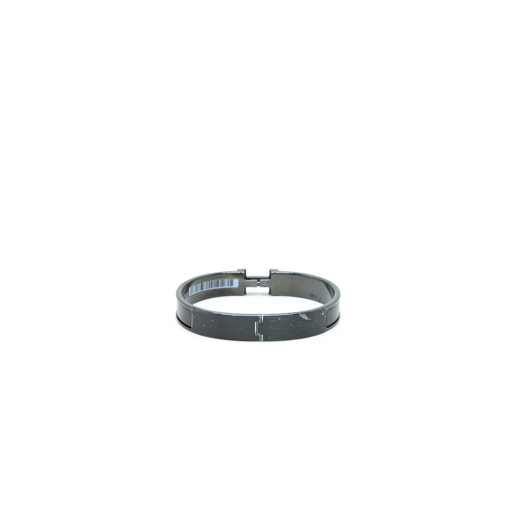 HERMES SIZE T6 MEN’S CLIC HH BRACELET MAT SO BLACK