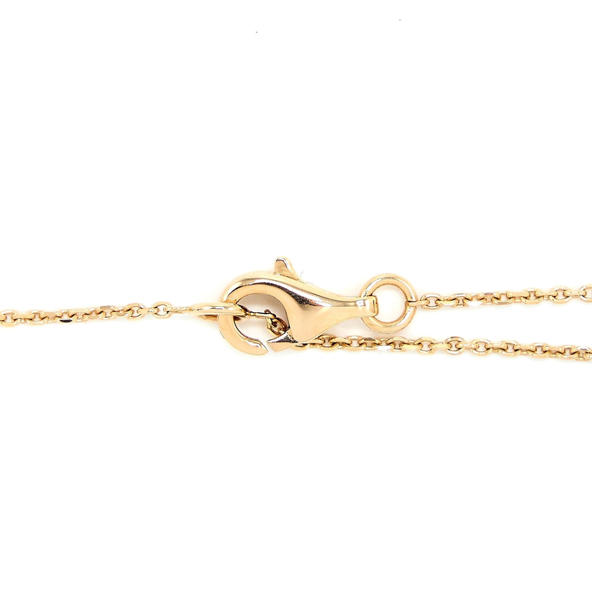 CHANEL EXTRAIT DE CAMELIA NECKLACE PINK GOLD WITH DIAMOND