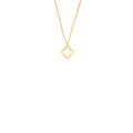 VAN CLEEF & ARPELS SWEET ALHAMBRA PENDANT MOTHER OF PEARL 18K YELLOW GOLD