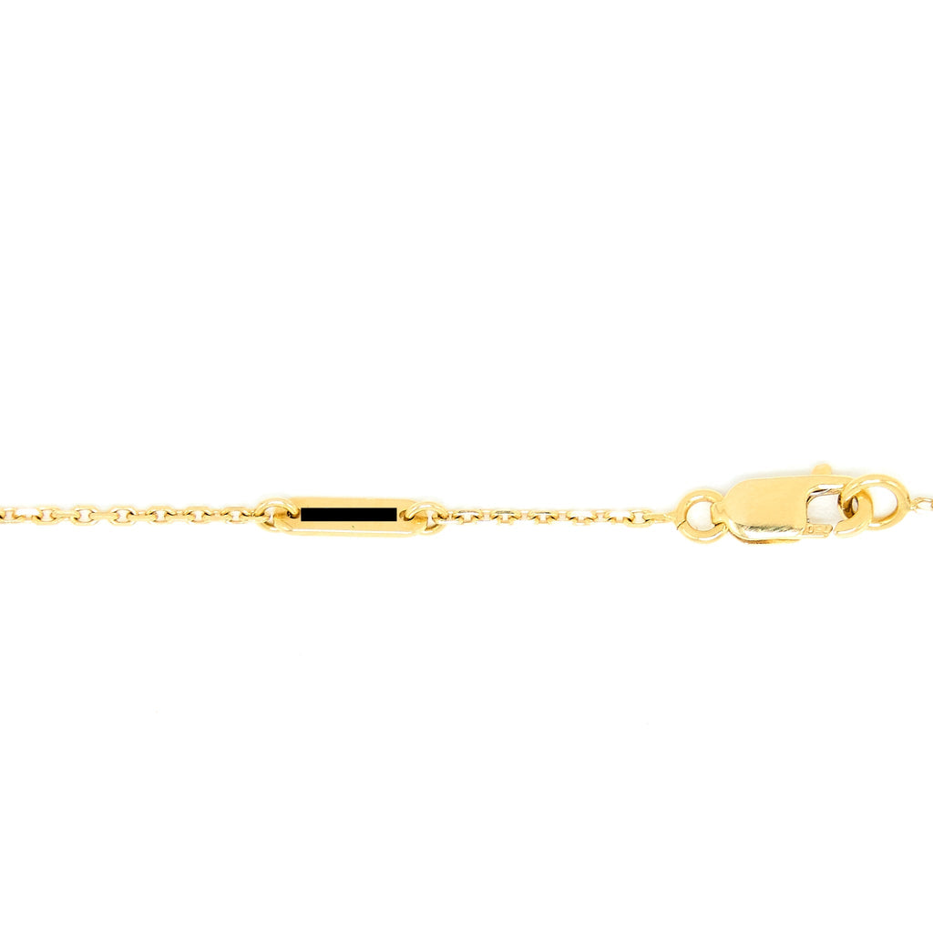 VAN CLEEF & ARPELS SWEET ALHAMBRA PENDANT MOTHER OF PEARL 18K YELLOW GOLD