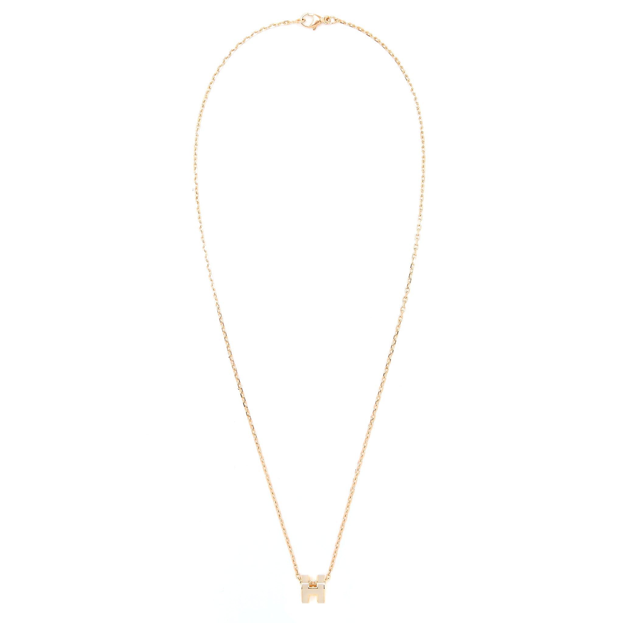 HERMES MINI POP H PENDANT MARRON GLACE RGHW