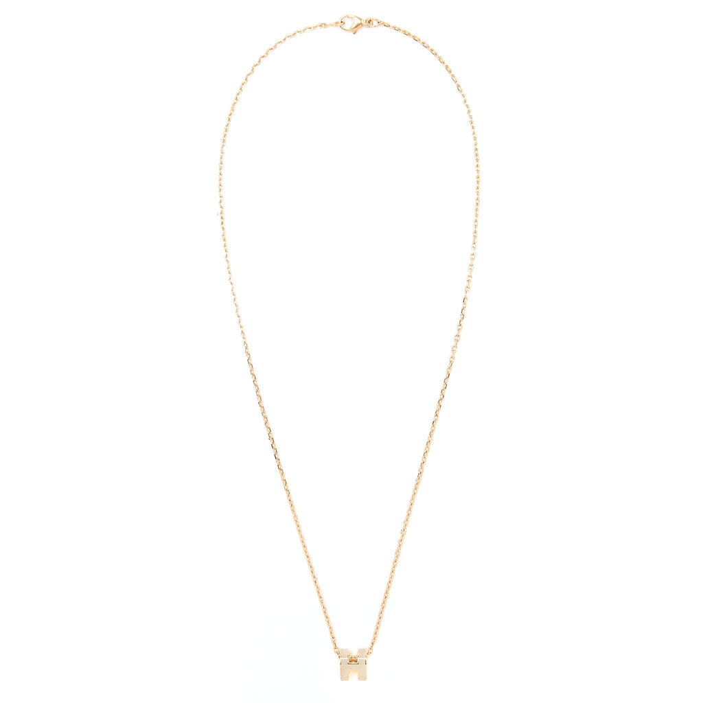 HERMES MINI POP H PENDANT MARRON GLACE RGHW